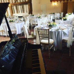 Pianist at Wedding Breakfast